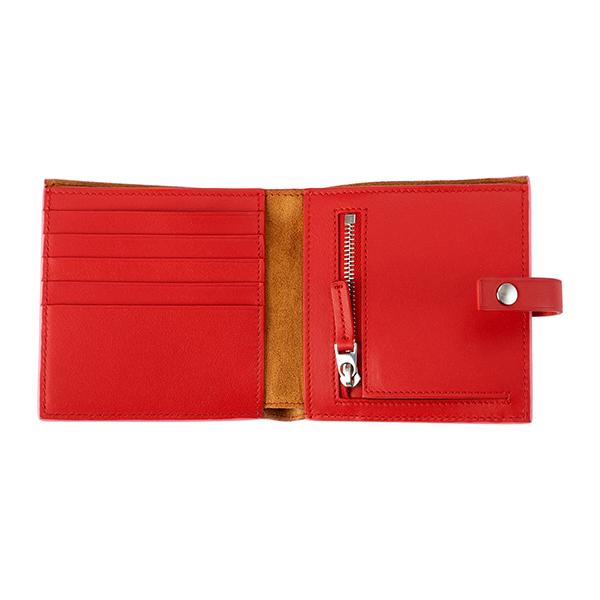 n*a様 BOTTEGA VENETA レッド 二つ折り財布 BOTTEGA VENETA 二つ折り財布 赤 レザー