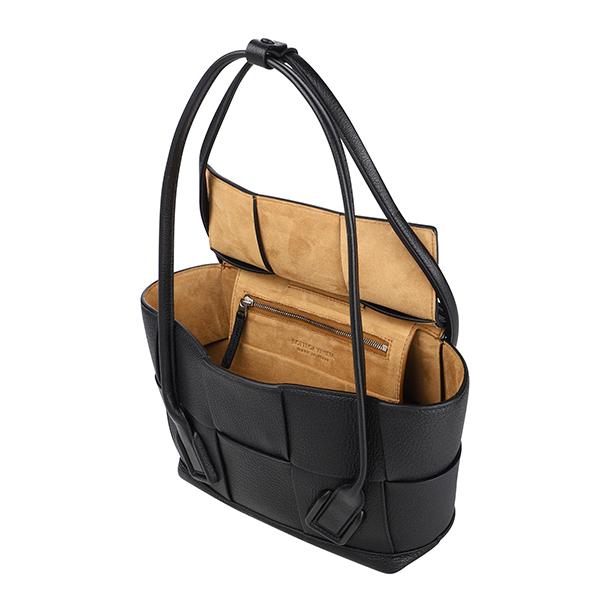 ボッテガ・ヴェネタ ARCO ミニハンドバッグ牛革 ブラウン 中古・古着通販】BOTTEGA VENETA (ボッテガヴェネタ) ミニ ザ