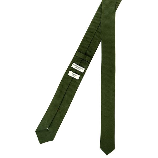 極美品 ボッテガヴェネタ シルク ナロータイ 5.5 総ロゴ グレー ソリッド 極美品 ボッテガヴェネタ シルク ナロータイ 5.5 総ロゴ グレー ソリッド