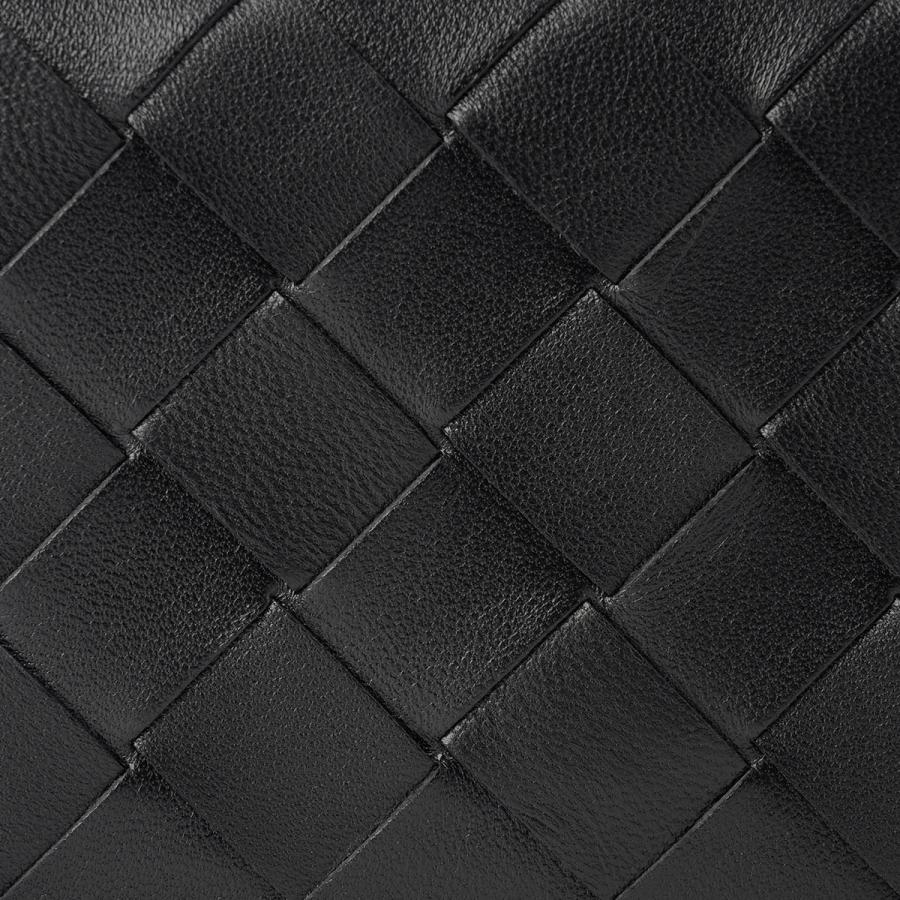 並行輸入 ボッテガヴェネタ カードケース BOTTEGA VENETA イントレチャート カードケース 593115 VCPP3 8803メンズ ブラック 黒 | BOTTEGA VENETA | 07