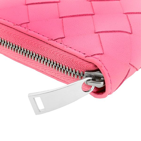 《美品》BOTTEGA VENETA イントレチャート ラウンドファスナー長財布 BOTTEGA VENETA 並行輸入 ボッテガヴェネタ 長財布(ラウンドファスナー