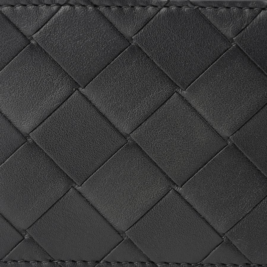 並行輸入 ボッテガヴェネタ コインケース BOTTEGA VENETA イントレチャート ファスナーケース 609709 VCPQ3 8984メンズ ブラック 黒の画像