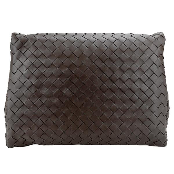 並行輸入 ボッテガヴェネタ クラッチ セカンドバッグ BOTTEGA VENETA イントレチャート ドキュメントケース 630236 VCRL2 2135メンズ ダークブラウン 茶の画像