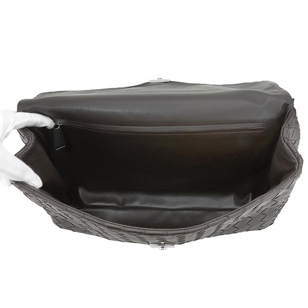並行輸入 ボッテガヴェネタ クラッチ セカンドバッグ BOTTEGA VENETA イントレチャート ドキュメントケース 630236 VCRL2 2135メンズ ダークブラウン 茶の画像