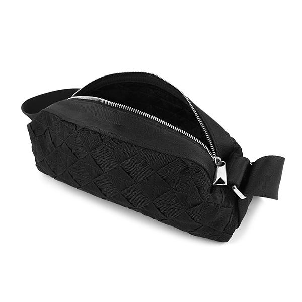 Bottega Veneta ボディバッグ 黒 BOTTEGA VENETA 並行輸入 ボッテガヴェネタ ウエストバッグ