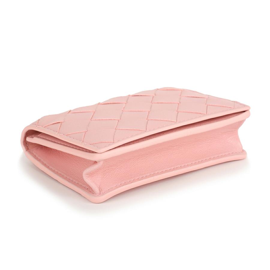 並行輸入 ボッテガヴェネタ カードケース BOTTEGA VENETA イントレチャート BUSINESS CARD CASE 814091 VCPP3 6850レディース ピンク | BOTTEGA VENETA | 02