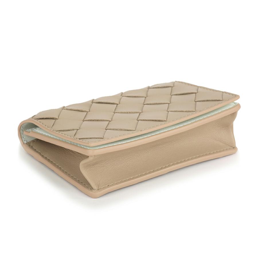並行輸入 ボッテガヴェネタ カードケース BOTTEGA VENETA イントレチャート BUSINESS CARD CASE 814091 VCPPU 9675レディース グレージュ | BOTTEGA VENETA | 02