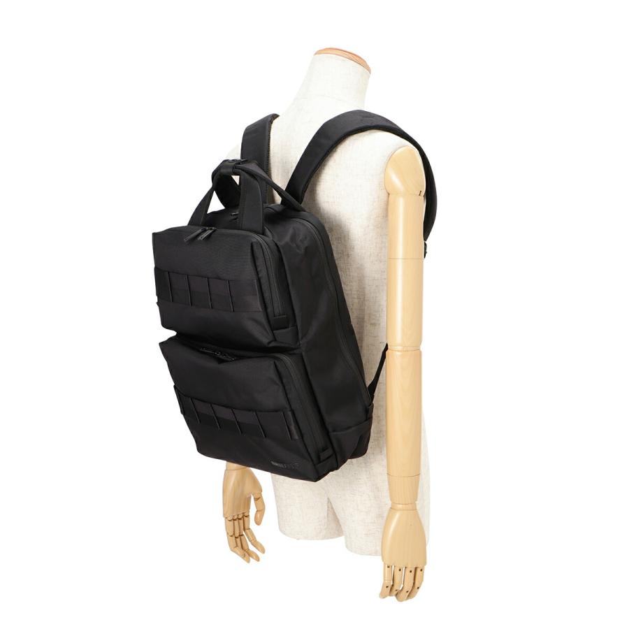 並行輸入 ブリーフィング リュックサック BRIEFING ソリッド ウェーブ BRA231P47 010メンズ ブラック 黒 | BRIEFING | 05