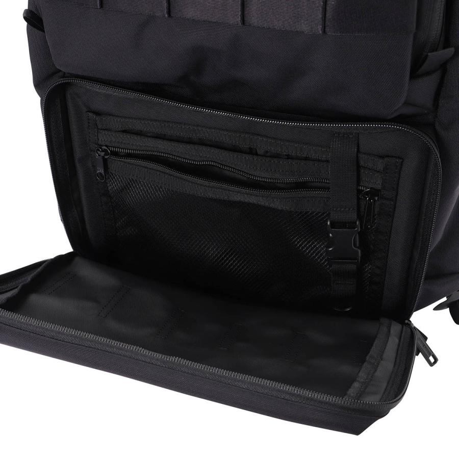 並行輸入 ブリーフィング リュックサック BRIEFING ソリッド ウェーブ BRA231P47 010メンズ ブラック 黒 | BRIEFING | 07