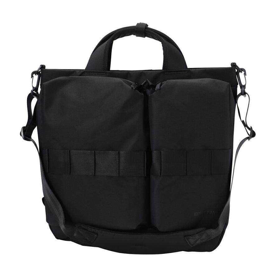 並行輸入 ブリーフィング トートバッグ BRIEFING ソリッド ウェーブ BRA243P04 010メンズ ブラック 黒 | BRIEFING