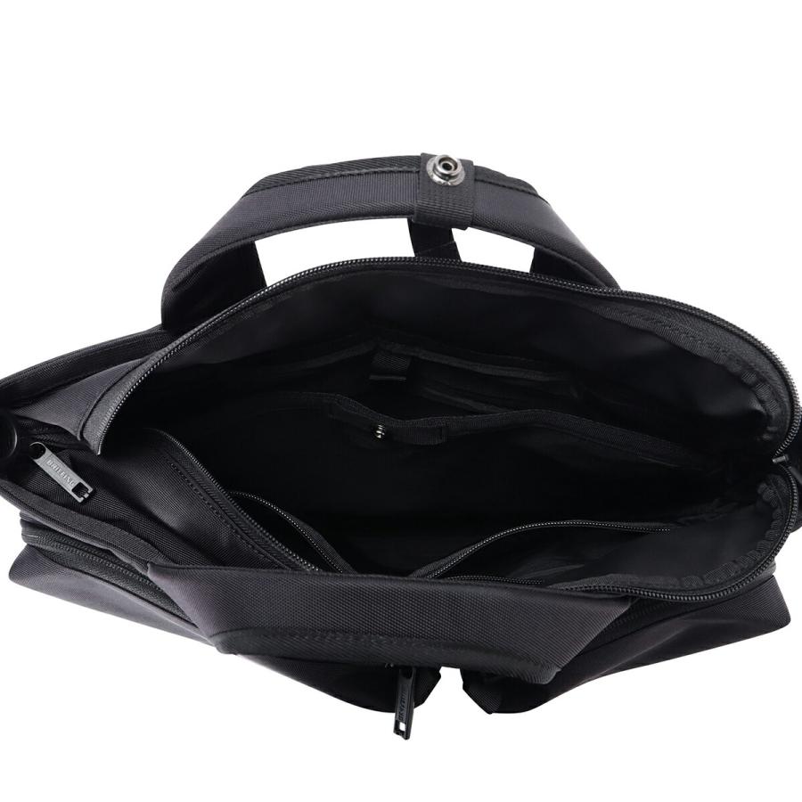 並行輸入 ブリーフィング トートバッグ BRIEFING ソリッド ウェーブ BRA243P04 010メンズ ブラック 黒 | BRIEFING | 04