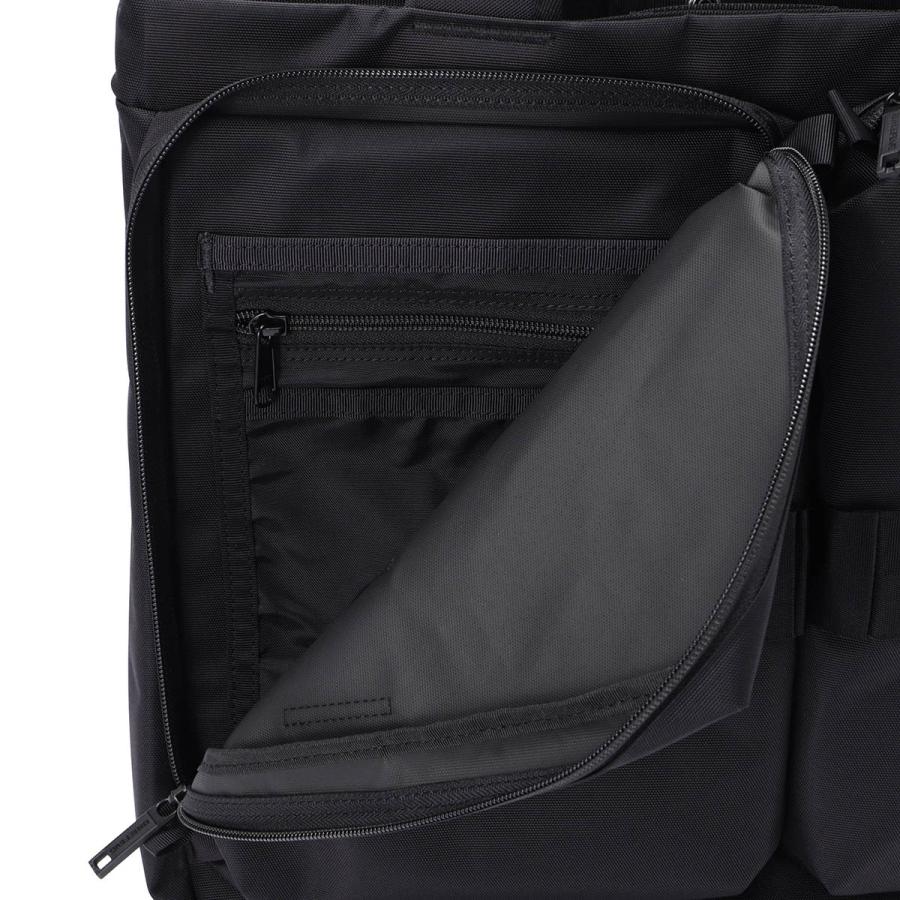 並行輸入 ブリーフィング トートバッグ BRIEFING ソリッド ウェーブ BRA243P04 010メンズ ブラック 黒 | BRIEFING | 06