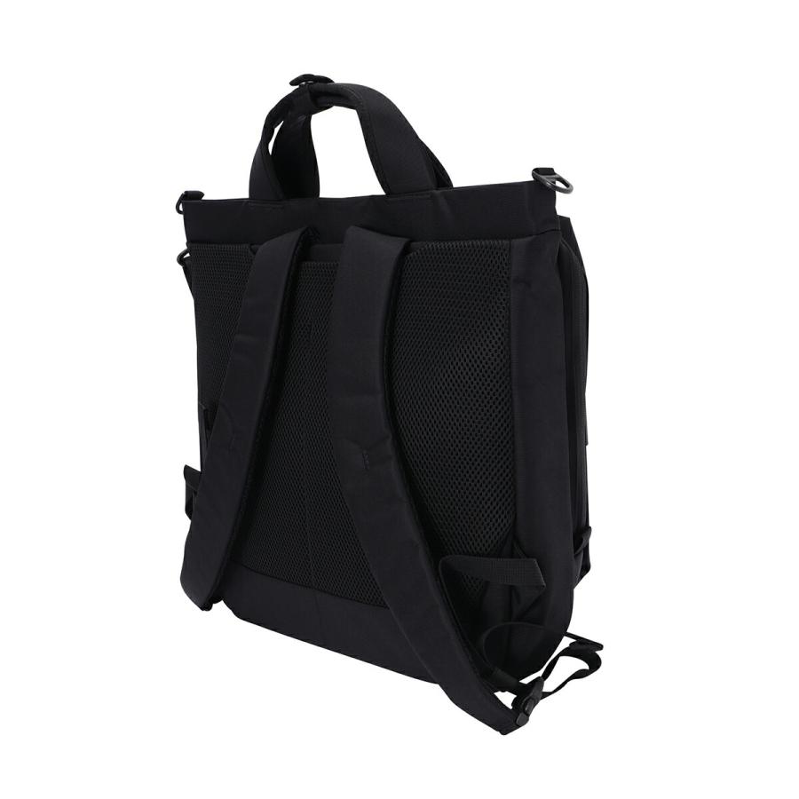 並行輸入 ブリーフィング トートバッグ BRIEFING ソリッド ウェーブ BRA243P04 010メンズ ブラック 黒 | BRIEFING | 08