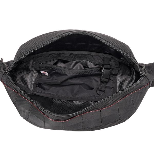 並行輸入 ブリーフィング ウエストバッグ ボディバッグ BRIEFING メイドインUSA BRF225219 010メンズ ブラック 黒 | BRIEFING | 04
