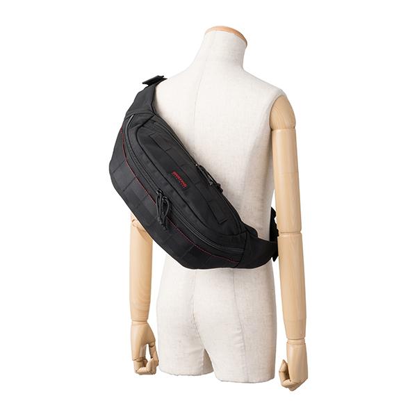 並行輸入 ブリーフィング ウエストバッグ ボディバッグ BRIEFING メイドインUSA BRF225219 010メンズ ブラック 黒 | BRIEFING | 05