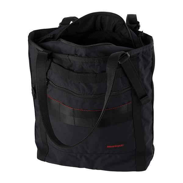 並行輸入 ブリーフィング トートバッグ BRIEFING モジュールウエア BRM183301 010メンズ ブラック 黒 | BRIEFING | 03