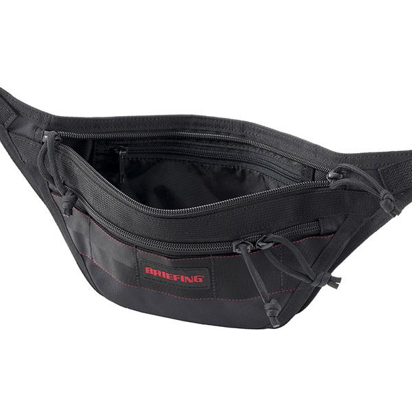 並行輸入 ブリーフィング ウエストバッグ ボディバッグ BRIEFING ジェット トリップ BRM203L02 010メンズ ブラック 黒 | BRIEFING | 03