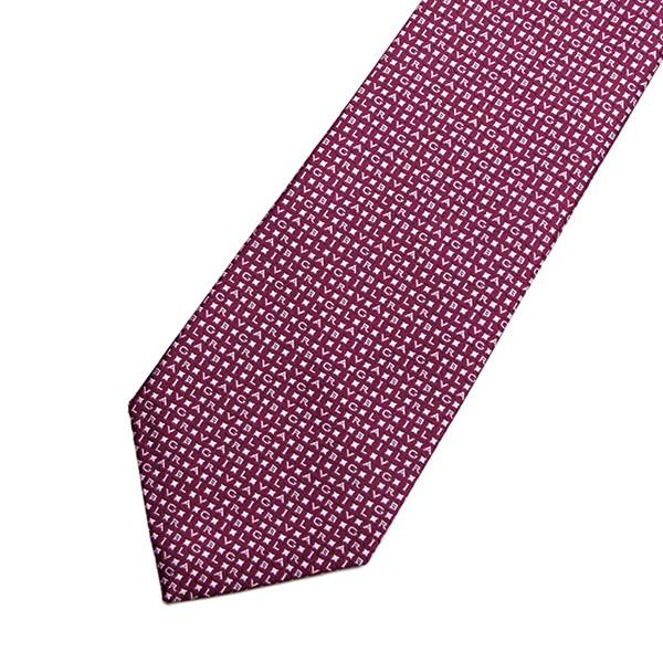 並行輸入 ブルガリ ネクタイ LOGO BVLGARI ALPHABET 241836 ラズベリー ピンク系 爆買 | BVLGARI | 01