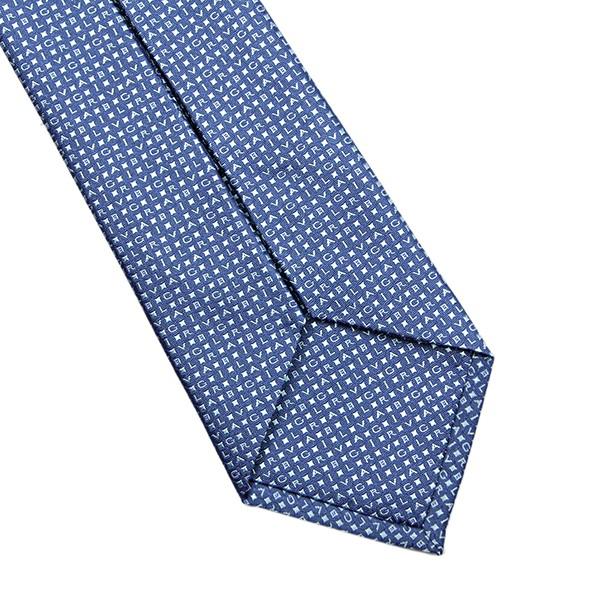 並行輸入 ブルガリ ネクタイ LOGO BVLGARI ALPHABET 241837 ライトブルー 爆買 | BVLGARI | 05