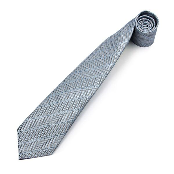 並行輸入 ブルガリ ネクタイ LOGO DIAGONO 242299 ライトブルー 爆買 | BVLGARI | 02