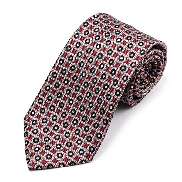 並行輸入 ブルガリ ネクタイ LOGO BB BUBBLE 242468 レッド系 爆買 | BVLGARI