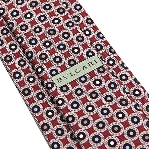 並行輸入 ブルガリ ネクタイ LOGO BB BUBBLE 242468 レッド系 爆買 | BVLGARI | 04