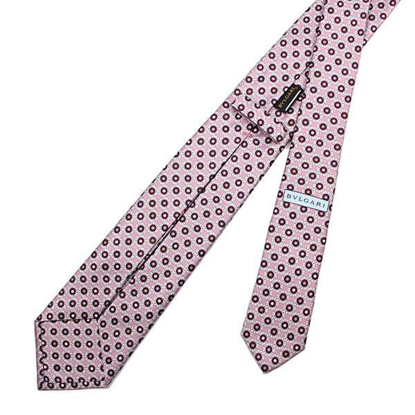 並行輸入 ブルガリ ネクタイ LOGO BB BUBBLE 242469 ピンク 爆買 | BVLGARI | 03