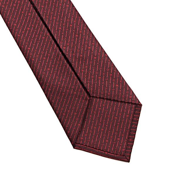 並行輸入 ブルガリ ネクタイ LOGO MORSE 242547 ダークレッド 爆買 | BVLGARI | 05