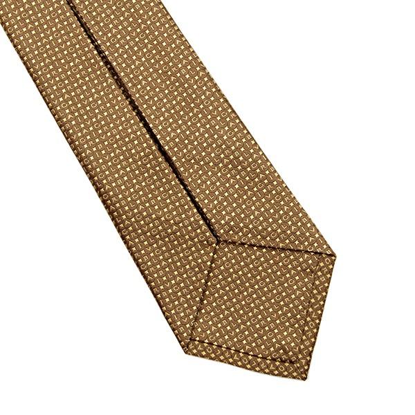 新品未使用❣️BVLGARI キツネ柄 ネクタイ ブラウン BVLGARI ブルガリ ネクタイ ロゴマニア 242554 ゴールド系