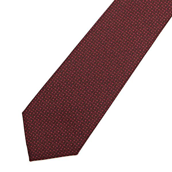 並行輸入 ブルガリ ネクタイ BVLGARI ALPHABET 242556 ダークレッド 爆買 | BVLGARI | 01