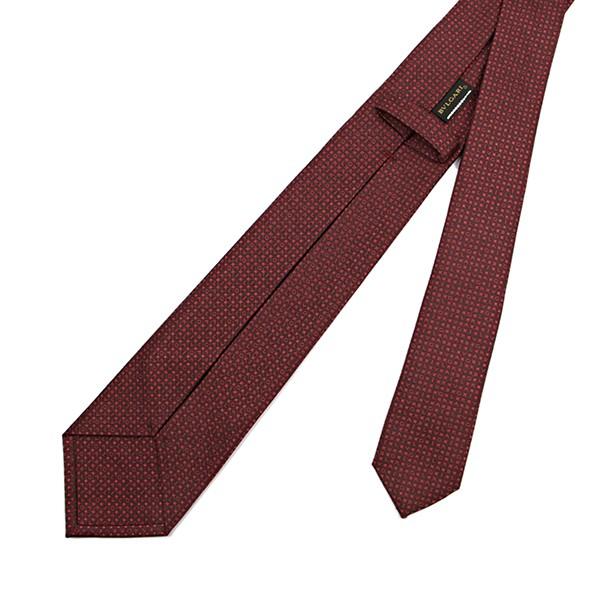 並行輸入 ブルガリ ネクタイ BVLGARI ALPHABET 242556 ダークレッド 爆買 | BVLGARI | 03