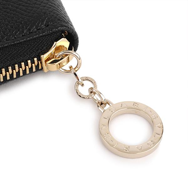 BVLGARI ブルガリ 長財布(ラウンドファスナー) ブラック 黒 BVLGARI ブルガリ 長財布(ラウンドファスナー) ブラック 黒
