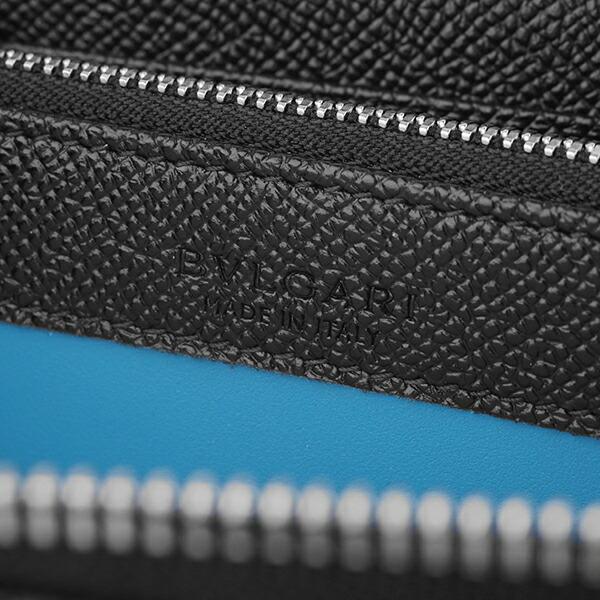 並行輸入 ブルガリ  長財布(ラウンドファスナー) ブルガリ・ブルガリ マン 282347 BLACK ブラック 黒 爆買 | BVLGARI | 06