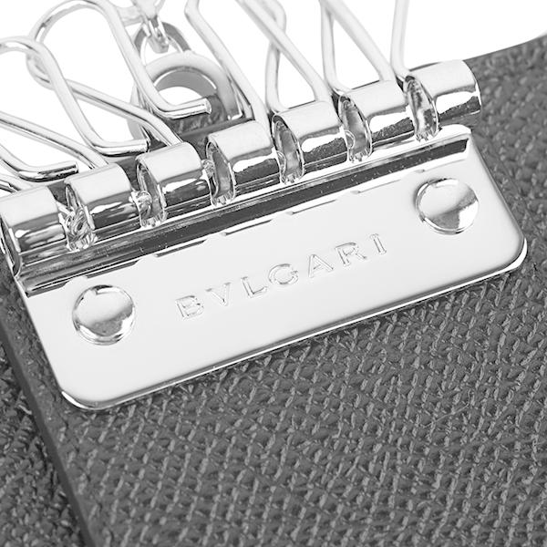 BVLGARI 並行輸入 ブルガリ キーケース ブラック 黒 289360 BLACK 爆買