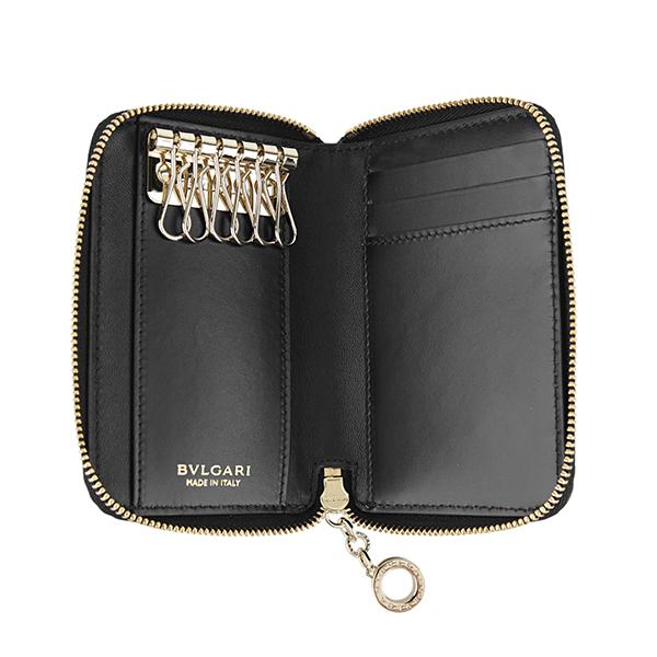 並行輸入 ブルガリ  キーケース ビー・ゼロワン 290021 BLACK/BLACK ブラック 爆買 | BVLGARI | 03