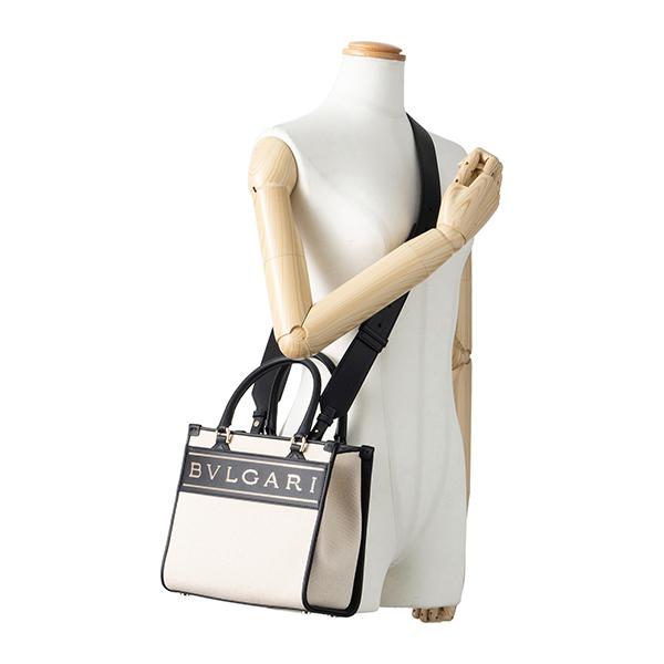 新品未使用です BVLGARI 並行輸入 ブルガリ トートバッグ ロゴ 290999 ベージュ