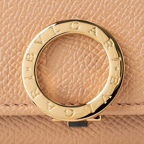 BVLGARI 並行輸入 ブルガリ カードケース ベージュ 291020 爆買