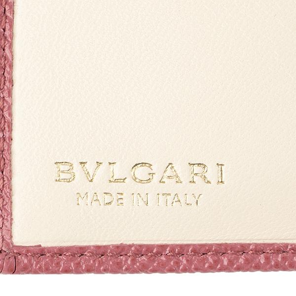 並行輸入 ブルガリ 3つ折り財布 BVLGARI ブルガリ・ブルガリ 291021レディース ピンク | BVLGARI | 08