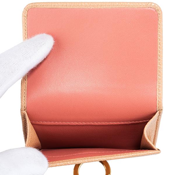 BULGARI ベージュ 三つ折り財布 BALENCIAGA バレンシアガ 3つ折り財布 シグネチャー 717790