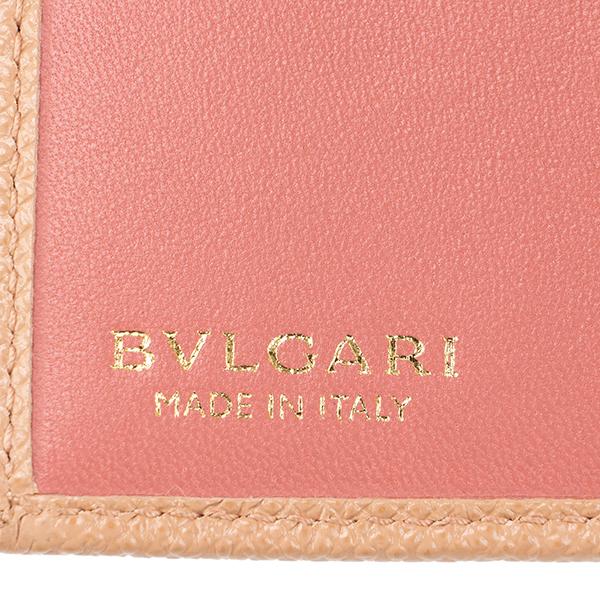 BVLGARI ブルガリ 3つ折り財布 ベージュ 291022 : ブランド