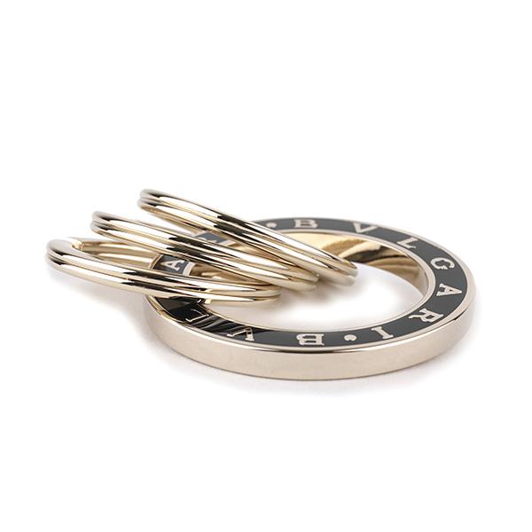 BVLGARI キーリング 35279 BVLGARI ブルガリ キーケース メタル 3連 キーリング レディース