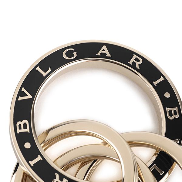 BVLGARI キーリング 35279 BVLGARI ブルガリ キーケース メタル 3連 キーリング レディース