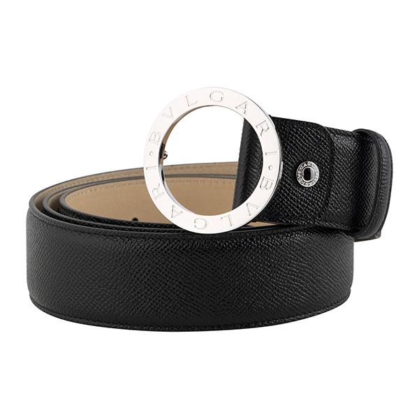 並行輸入 ブルガリ ベルト BVLGARI ブルガリ・ブルガリ マン 37890メンズ ブラック 黒 | BVLGARI