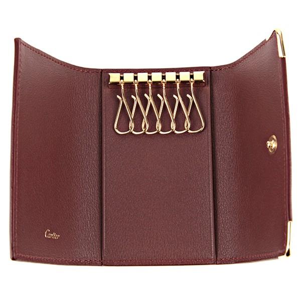 並行輸入 カルティエ キーケース KEY RING L3001358 ボルドー 爆買 | Cartier | 03
