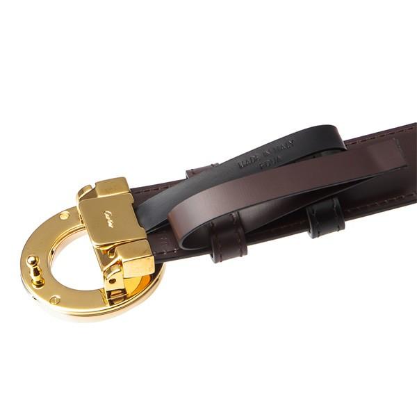 並行輸入 カルティエ ベルト 3リングバックルベルト L5000112 ブラック／ダークブラウン 爆買 | Cartier | 03