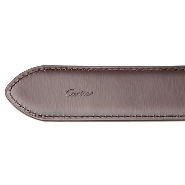 並行輸入 カルティエ ベルト 3リングバックルベルト L5000112 ブラック／ダークブラウン 爆買 | Cartier | 04