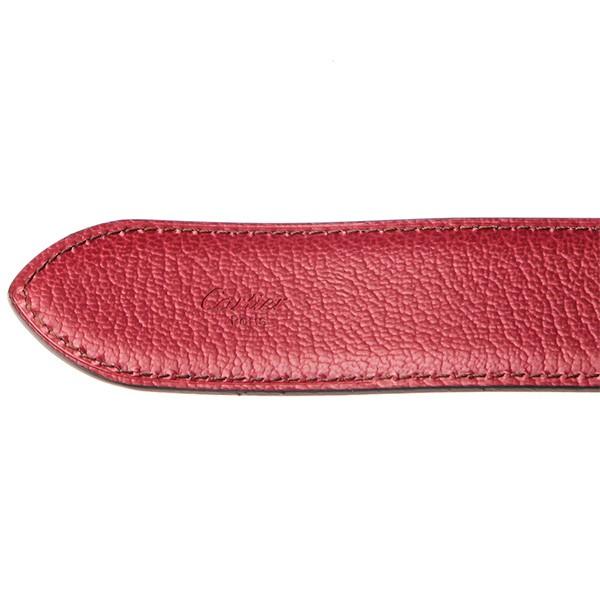 並行輸入 カルティエ ベルト C ARDILLON L5000514 ブラック 黒／レッド 赤 爆買 | Cartier | 04