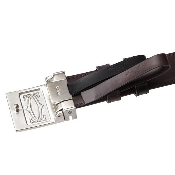 並行輸入 カルティエ ベルト マスキュリン L5000516 ブラック 黒／ボルドー 赤 爆買 | Cartier | 03