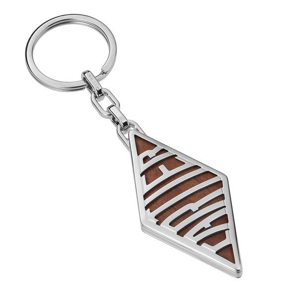 並行輸入 カルティエ キーホルダー TRANSATLANTIQUE WOODEN KEY RING T1220698 シルバー/ブラウン 爆買 | Cartier | 01