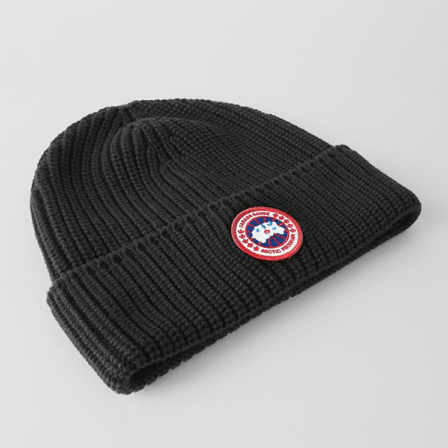 美品   カナダグース 5026M 9061 ニット帽 CANADA GOOSE（カナダグース） 並行輸入 ニットキャップ リブトーク